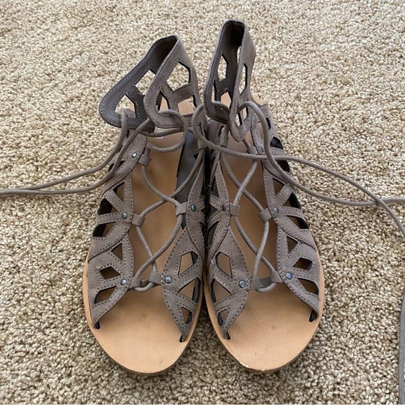 Target Lace Up Sandals - Picture 1 of 4